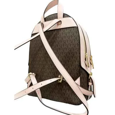 Michael Kors Jaycee Medium Logo Backpack - Powder Blush