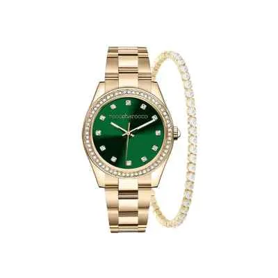 Set Orologio Roccobarocco Donna Gold con Quadrante | My Beauty Self