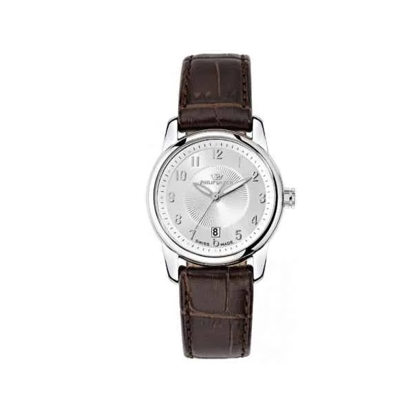 Orologio Philip Watch Donna Kent Quarzo 30mm Argento