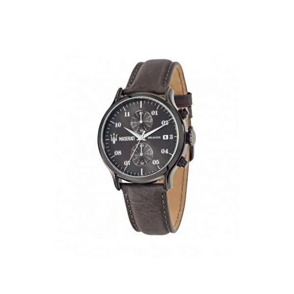 Orologio Uomo MASERATI Epoca R8871618002 Chrono Vera Pelle