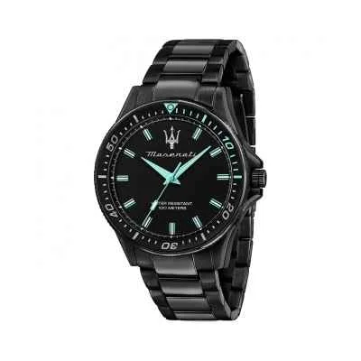 Orologio MASERATI Uomo Sfida Aqua Edition Data Acciaio Nero