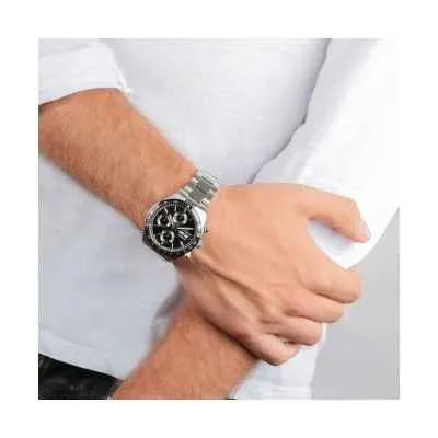 Philip Watch Caribe Sport Orologio Uomo Automatico Cronografo Nero R8243607004 Philip Watch Caribe Sport Orologio Uomo Automatico Cronografo Nero R8243607004