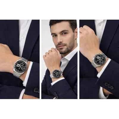 Philip Watch Caribe Sport Orologio Uomo Automatico Cronografo Nero R8243607004 Philip Watch Caribe Sport Orologio Uomo Automatico Cronografo Nero R8243607004