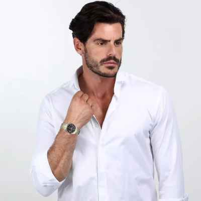Orologio Uomo Philip Watch Caribe Solo Tempo Bicolore Quadrante Nero R8253597093 Orologio Uomo Philip Watch Caribe Solo Tempo Bicolore Quadrante Nero R8253597093