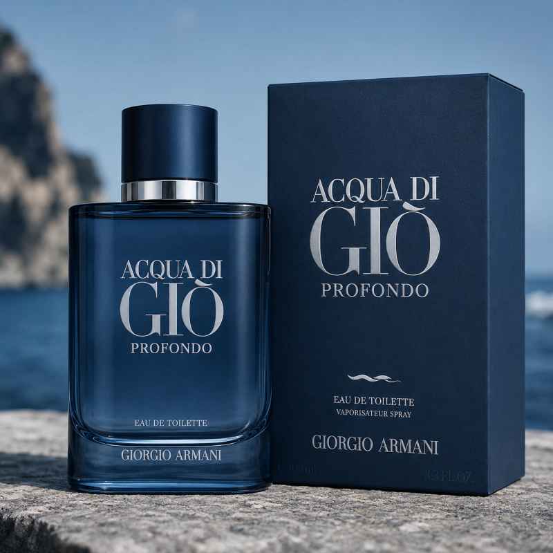 Armani Acqua Di Giò Profondo Uomo Eau de Toilette 100ml Armani Acqua Di Giò Profondo Uomo Eau de Toilette 100ml