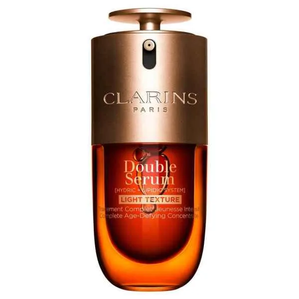 Clarins Double Serum Hydric And Lipidic System Light Texture Complete Age Defying Concentrate 100ml