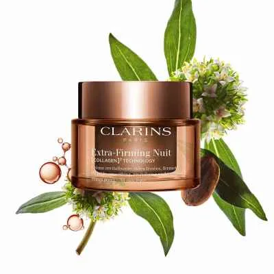 Clarins Extra-Firming Night Cream Dry Skin 50ml Refillable