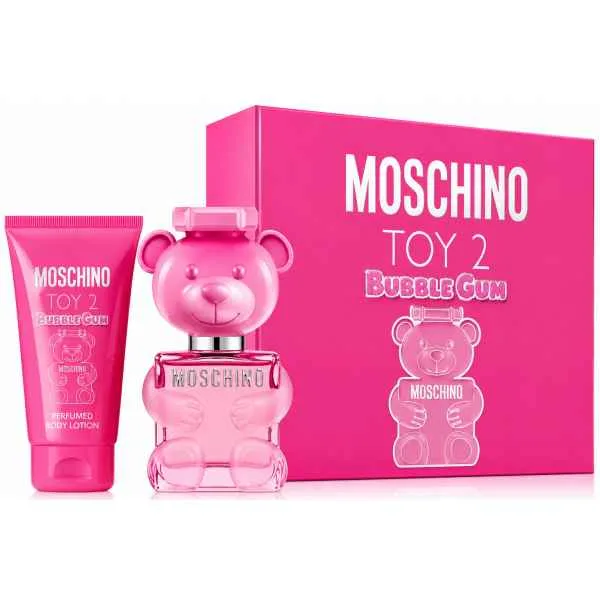 Moschino Toy 2 Bubble Gum Set EDT 50ml + Body Lotion 100ml
