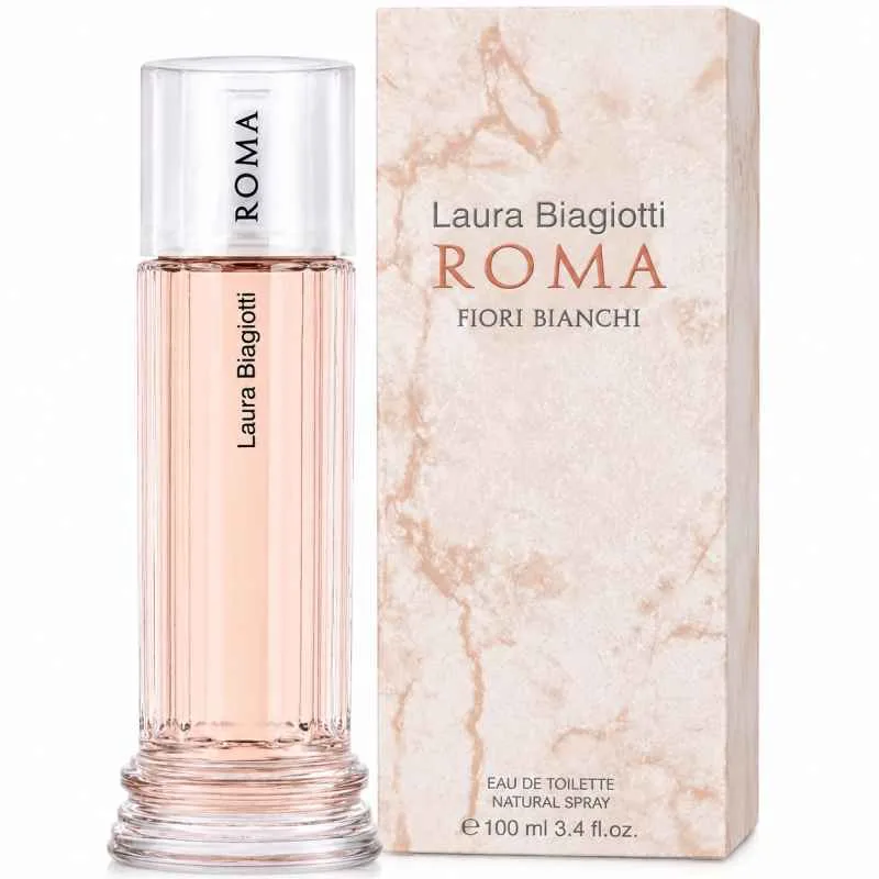 Laura Biagiotti Roma Fiori Bianchi Eau de Toilette 100ml Laura Biagiotti Roma Fiori Bianchi Eau de Toilette 100ml