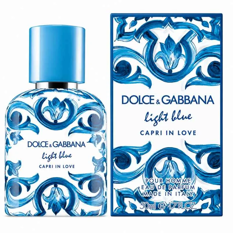 Dolce & Gabbana Light Blue Capri In Love Pour Homme Eau de Parfum 50ml Dolce & Gabbana Light Blue Capri In Love Pour Homme Eau de Parfum 50ml