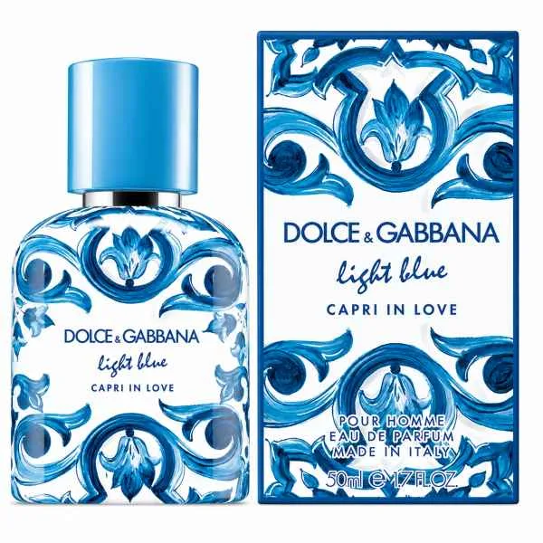 Dolce & Gabbana Light Blue Capri In Love Pour Homme Eau de Parfum 50ml