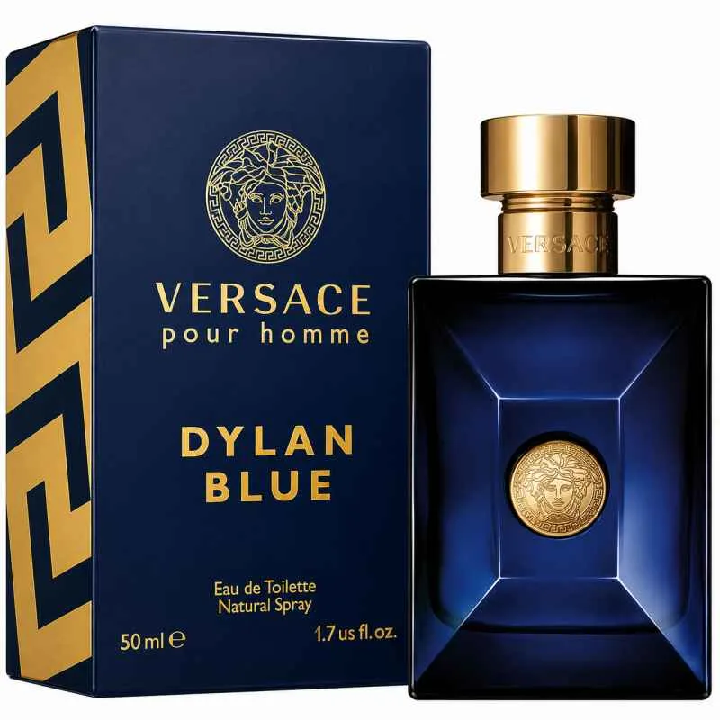 Versace Dylan Blue Pour Homme Eau de Toilette 50ml Versace Dylan Blue Pour Homme Eau de Toilette 50ml