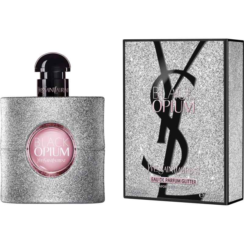 YSL Black Opium Glitter Eau de Parfum Donna 50 ml YSL Black Opium Glitter Eau de Parfum Donna 50 ml