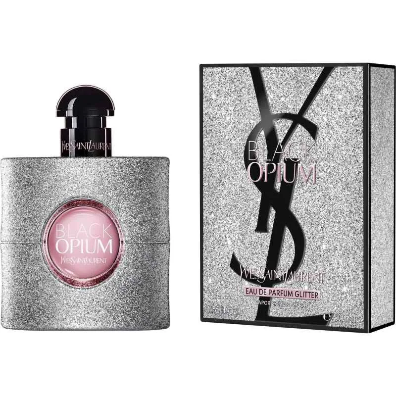 YSL Black Opium Glitter Eau de Parfum Donna 50 ml YSL Black Opium Glitter Eau de Parfum Donna 50 ml
