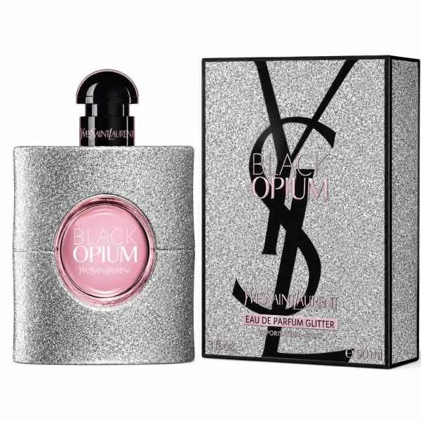 YSL Black Opium Glitter Eau de Parfum Donna 90 ml