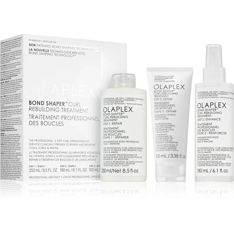 Olaplex Bond Shaper Curl Rebuilding Treatment Set Olaplex Bond Shaper Curl Rebuilding Treatment Set