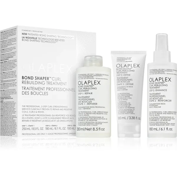 Olaplex Bond Shaper Curl Rebuilding Treatment Set