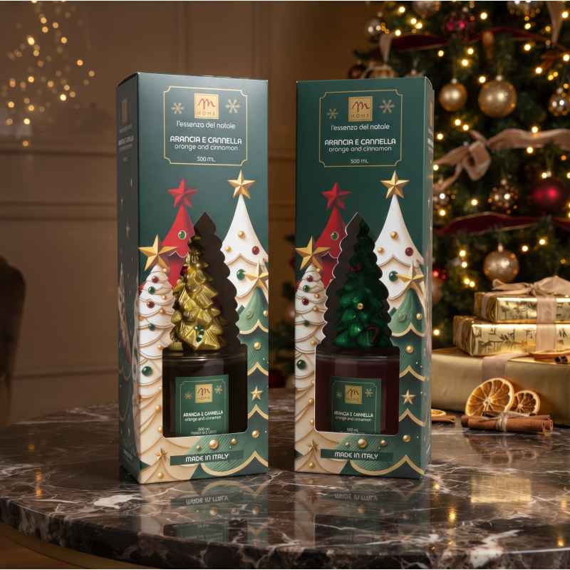 Diffusore d'Ambiente Natalizio Arancia e Cannella 500 ml