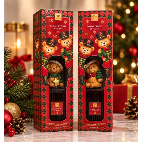 Profumatore Ambiente Natalizio Rosso Divino 500ml