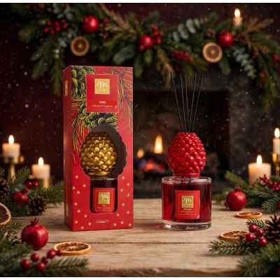 CHRISTMAS PURE Lola Wine Essence Diffuser 500ml avec coton-tiges dans une boîte cadeau 🍷🎄🎄🎄🎄🎄🎄