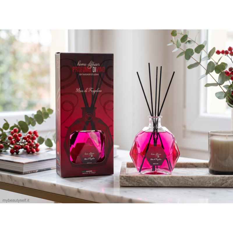 Profumo DiVino – Diffusore per Ambienti con Bastoncini Aria di Fragolino 300ml Profumo DiVino – Diffusore per Ambienti con Bastoncini Aria di Fragolino 300ml