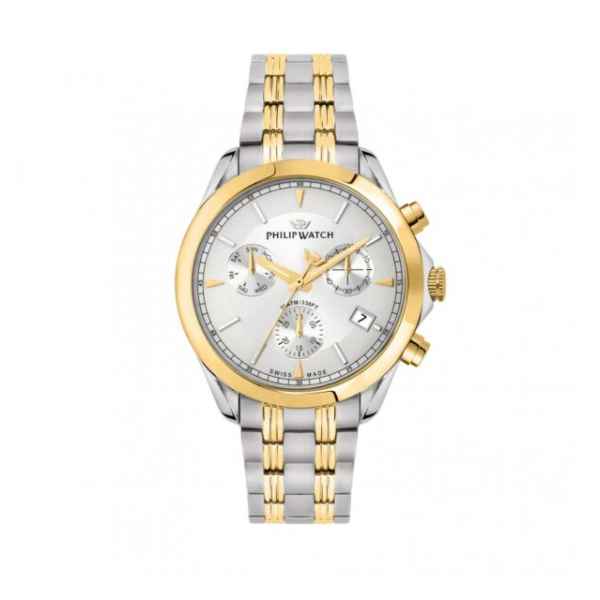 Orologio Uomo Philip Watch Caribe Cronografo Bicolor R8273995026