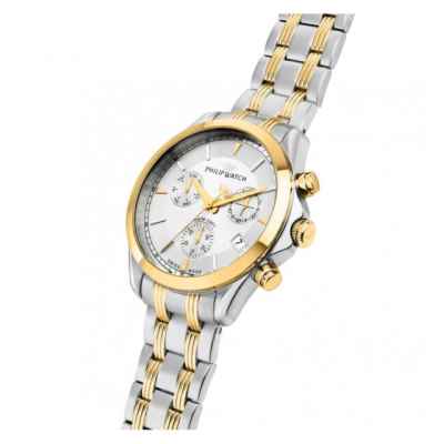 Orologio Uomo Philip Watch Caribe Cronografo Bicolor R8273995026