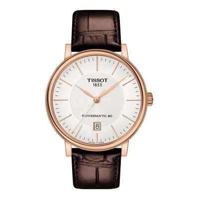 Orologio Uomo Tissot Automatico con Cinturino in Pelle Marrone