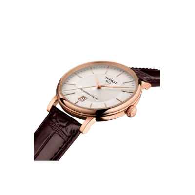 Orologio Uomo Tissot Automatico con Cinturino in Pelle Marrone