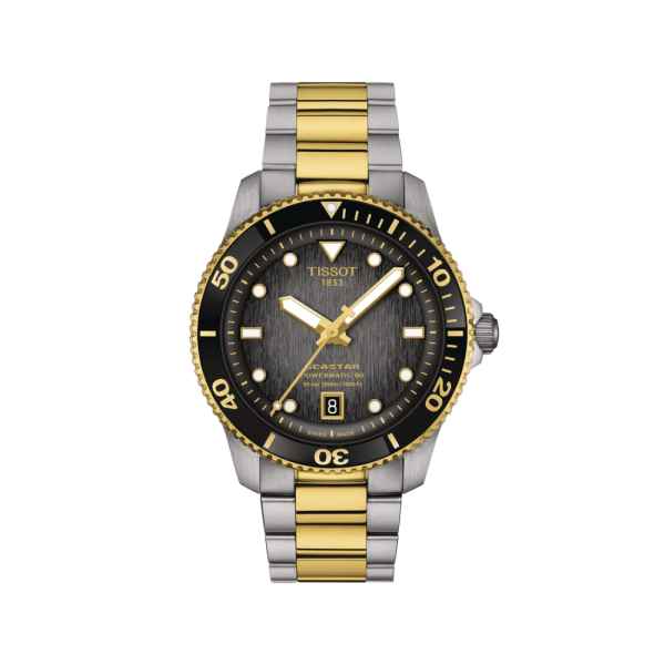 Orologio Tissot Seastar 1000 Powermatic 80 40mm Bicolore