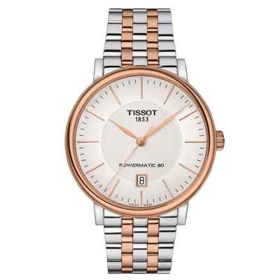 Orologio Uomo Tissot Automatico Bicolore Oro Rosa