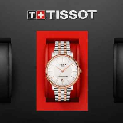 Orologio Uomo Tissot Automatico Bicolore Oro Rosa Orologio Uomo Tissot Automatico Bicolore Oro Rosa