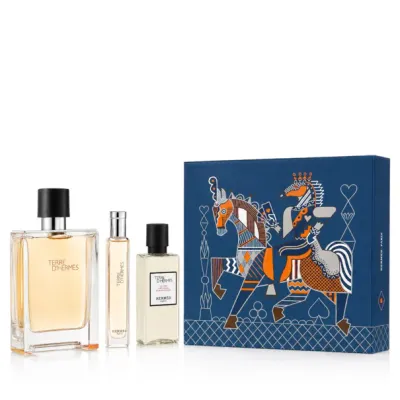 Hermès Terre d'Hermès Set Eau de Toilette 100ml + After Shave Lotion 40ml + EDT 15ml | My Beauty Self