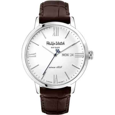 Philip Watch Grand Archive 1940 R8251598012 Quarzo Uomo Pelle Nera
