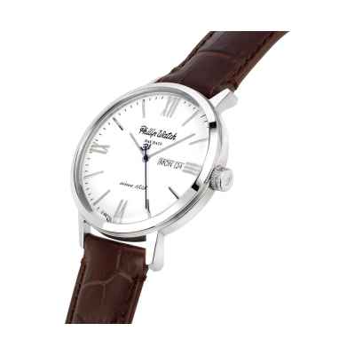 Philip Watch Grand Archive 1940 R8251598012 Quarzo Uomo Pelle Nera