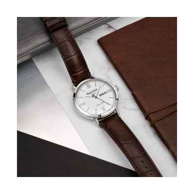 Philip Watch Grand Archive 1940 R8251598012 Quarzo Uomo Pelle Nera