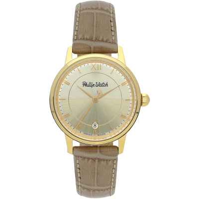 Orologio Donna PHILIP WATCH GRAND ARCHIVE R8251598501 Pelle Beige