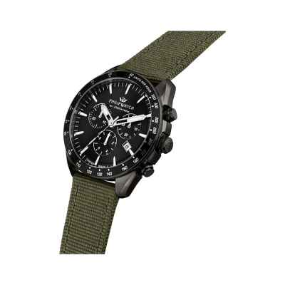 Cronografo uomo al quarzo Philip Watch Blaze R8271995026 Nero