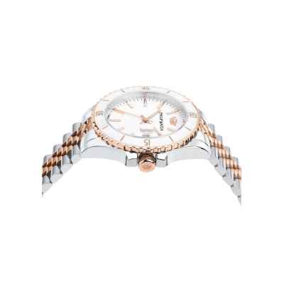 Philip Watch Caribe Diving R8253597637 Quarzo Donna 35mm Bicolore Oro Rosa