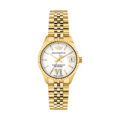 Orologio donna alOrologio Donna Philip Watch Caribe R8253597654 quarzo Philip Watch Caribe Diamonds R8253597654 Bianco