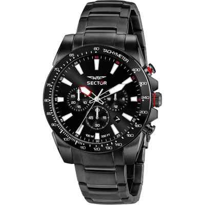 Sector No Limits Orologio Uomo, Cronografo, Analogico, Collezione 450 - R3273776006