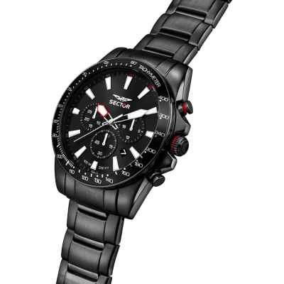 Sector No Limits Orologio Uomo, Cronografo, Analogico, Collezione 450 - R3273776006