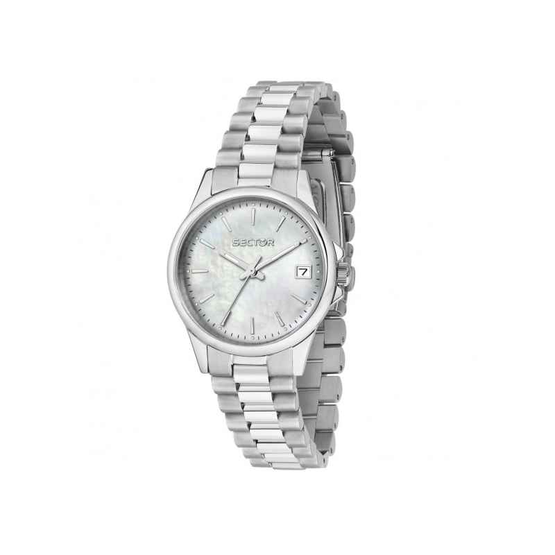 Orologio Donna Sector 230 in Acciaio con Quadrante in Madreperla Orologio Donna Sector 230 in Acciaio con Quadrante in Madreperla