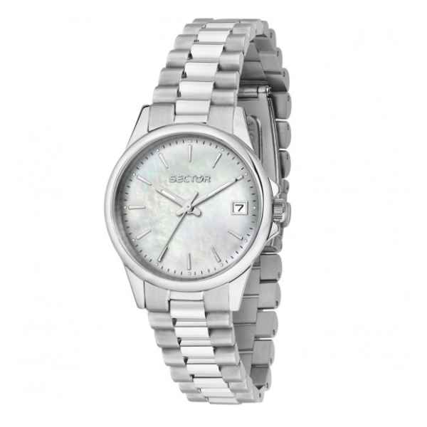 Orologio Donna Sector 230 in Acciaio con Quadrante in Madreperla