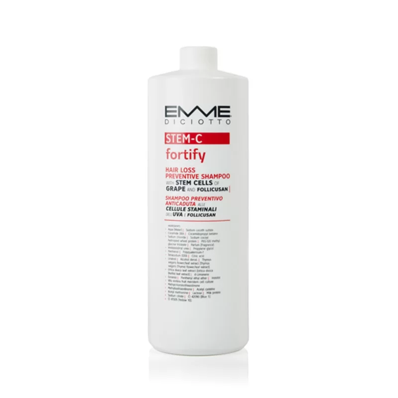 Emmediciotto Stem-c Fortify Hair-Loss 1 litro Emmediciotto Stem-c Fortify Hair-Loss 1 litro
