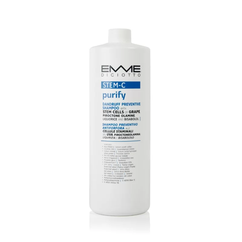 Emmediciotto Stem-c Shampoo Purify Dandruff 1litro Emmediciotto Stem-c Shampoo Purify Dandruff 1litro