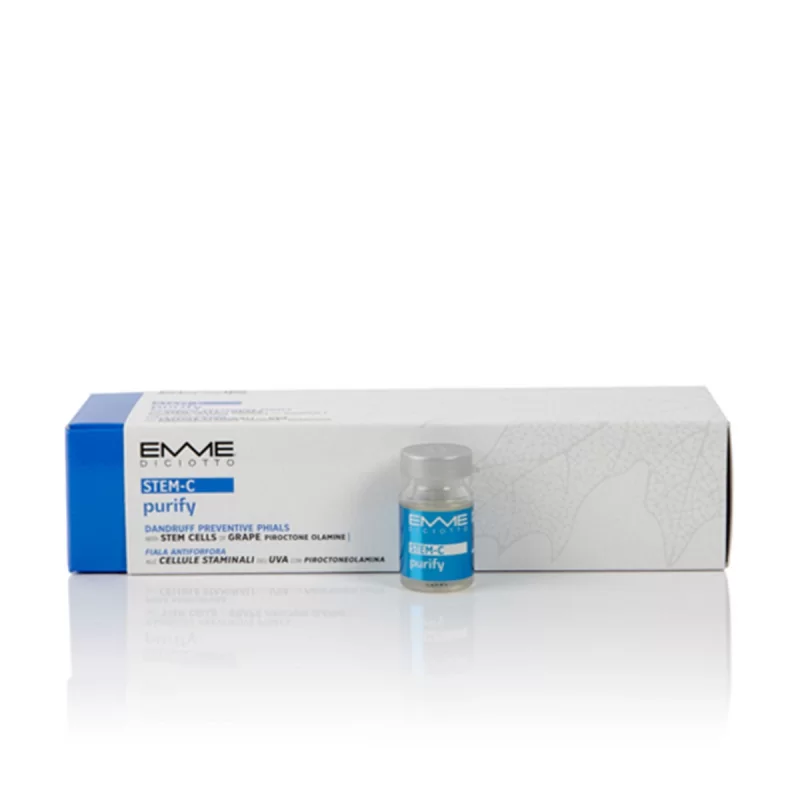 Emmediciotto Stem-C Purify Dandruff Preventive 8 Fiale x 10ml Emmediciotto Stem-C Purify Dandruff Preventive 8 Fiale x 10ml