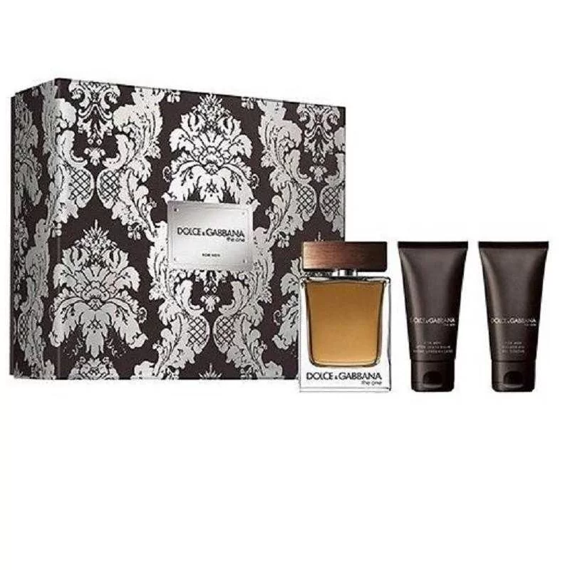 D&G THE ONE FOR MEN COFFRET EDT 100ML + A/S BALM 50 ML+S/G 50 ML